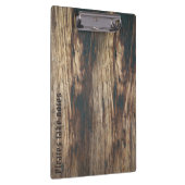 ロゴ素朴な納屋の木材を追加する クリップボード (右)