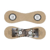 ロゴ素朴の追加カスタム文字会社の写真 野球ボール (パネル)