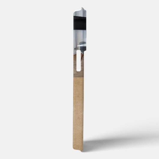 ロゴ素朴を追加するカスタム文字会社の写真 Case-Mate iPhoneケース (裏面 / 右)