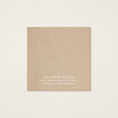 ロゴ素朴イヤリングホルカスタムダーカードの追加 (裏面)