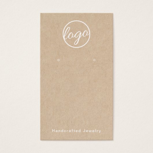 ロゴ素朴イヤリングホルカスタムダーカードの追加 (正面)