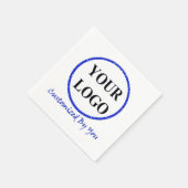 ロゴ結婚ズ スタンダードカクテルナプキン (角)