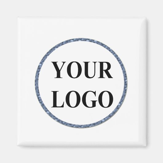 ロゴ結婚式の引き出物マグネットの追加 マグネット (正面)