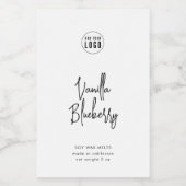 ロゴ編集可能カラースクリプト製品ラベルの追加 ワインラベル (シングルラベル)