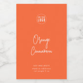 ロゴ編集可能カラースクリプト製品ラベルの追加 ワインラベル (シングルラベル)