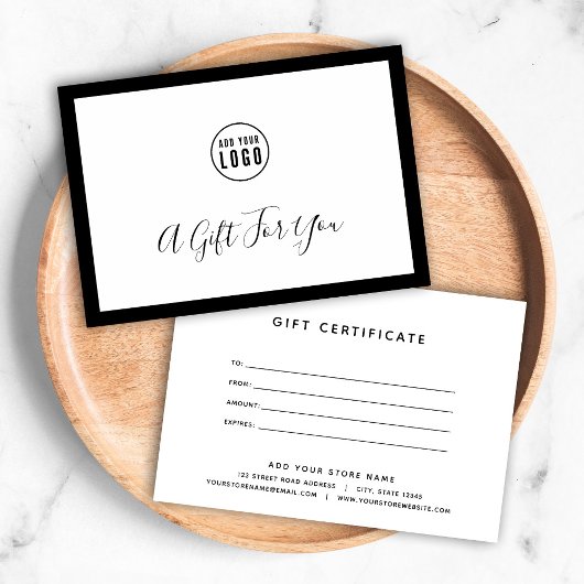 ロゴ編集可能カラー縁どギフト証明書の追加