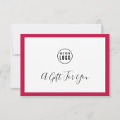 ロゴ編集可能カラー縁どギフト証明書の追加 (正面)