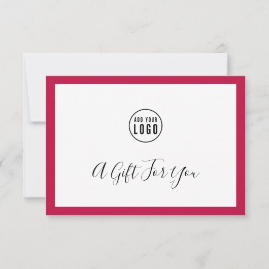 ロゴ編集可能カラー縁どギフト証明書の追加 (正面)