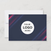 ロゴ編集可能ビジネスギフト証明書の追加 (裏面)