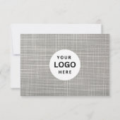 ロゴ編集可能ビジネスギフト証明書の追加 (裏面)