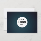 ロゴ編集可能ビジネスギフト証明書の追加 (裏面)