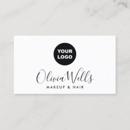 ロゴ署名スクリプトホワイトソーシャルメディアの追加 名刺