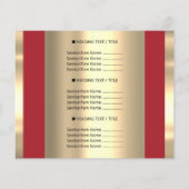 ロゴ美しいサロンスイーツベーカリー価格表赤 チラシ (裏面)