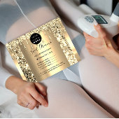 ロゴ美しいメイクアップ爪、 ネイル価格表金ゴールドグリッター チラシ