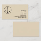 ロゴ航海のデザイン 名刺 (正面/裏面)