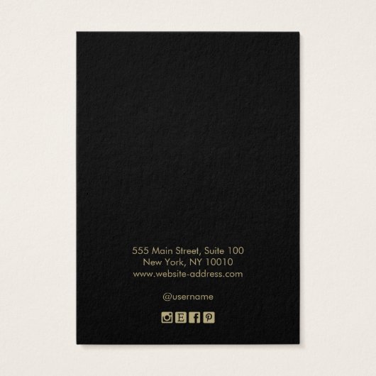 ロゴ茶色の3つのヘアクリップ表示を追加 (裏面)