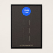 ロゴ茶色の3つのヘアクリップ表示を追加 (正面)