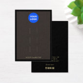 ロゴ茶色の3つのヘアクリップ表示を追加 (デスク)