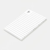 ロゴ記号付き罫線 ポストイット (アングル)