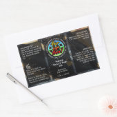 ロゴ金ゴールドボトルラベル4ozまたは油スポイト製品 長方形シール (封筒)