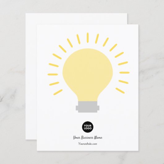 ロゴ電球 (正面/裏面)