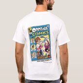 ロゴ青い変わり者 Tシャツ (裏面)