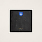 ロゴ黒のイヤリング素朴ディスプレイカードの追加 (正面)