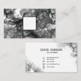 ロゴ黒インク名刺 名刺