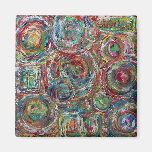 ロゴ2マグネット マグネット (正面)