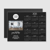 ロゴ2025カレンダー会社の写真の追加 (正面/裏面)