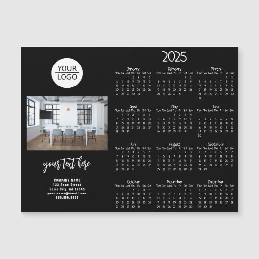 ロゴ2025カレンダー会社の写真の追加 (正面)
