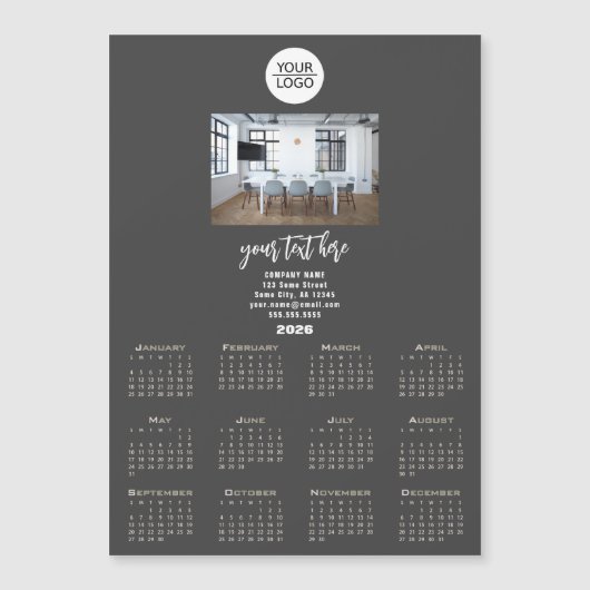 ロゴ2026カレンダー会社の写真の追加 (正面)