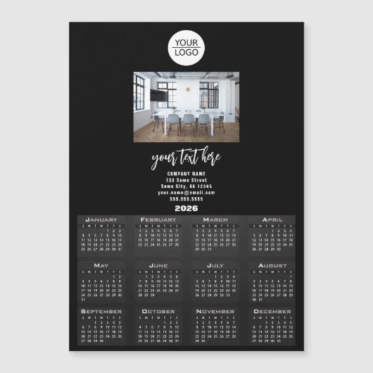 ロゴ2026カレンダー会社の写真の追加 (正面)