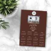 ロゴ2026カレンダー会社の写真の追加