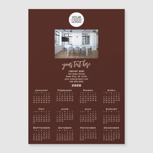 ロゴ2026カレンダー会社の写真の追加 (正面)