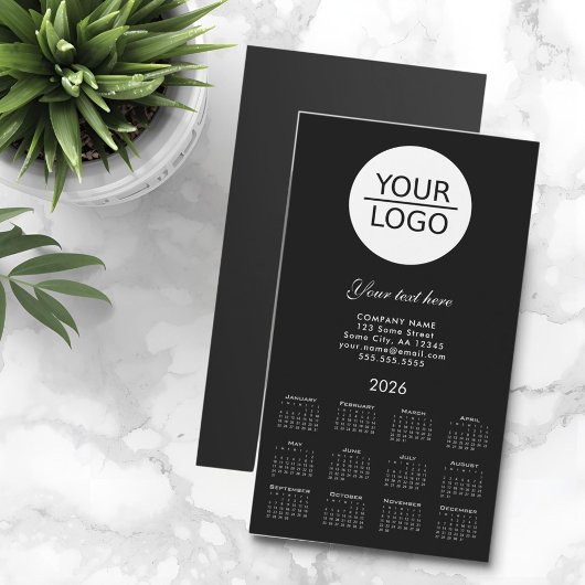 ロゴ2026カレンダー会社プロモーションの追加