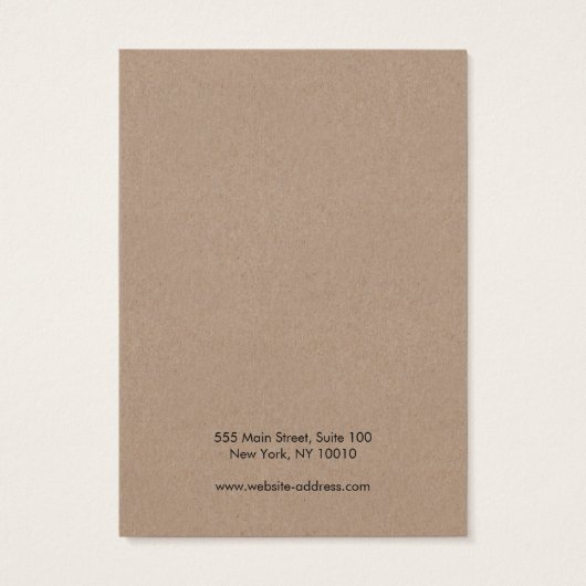 ロゴ3ネックレスクラフトディスプレイカードの追加 (裏面)