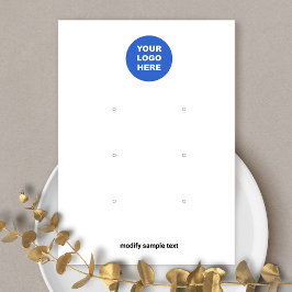 ロゴ3マルチイヤリングディスプレイカードの追加