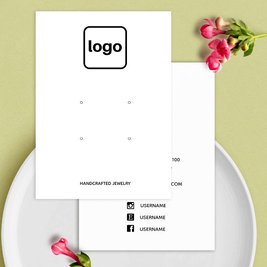 ロゴ4穴イヤリング表示を追加