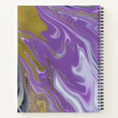 ロゴ、お使いのスタイル:ブランドのスパイラルノートブック ノートブック (裏面)