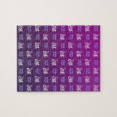 ロゴ | アップロードされた画像またはビジネスロゴ×2 ジグソーパズル (横)