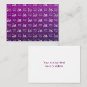 ロゴ | アップロードされた画像またはビジネスロゴ×2 ノートカード (正面/裏面)