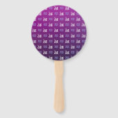 ロゴ | アップロードされた画像またはビジネスロゴ×2 ハンドファン (正面)