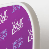 ロゴ | アップロードされた画像またはビジネスロゴ×2 ピックルボールラケット (左詳細)