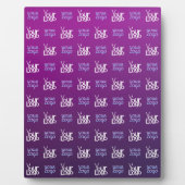 ロゴ | アップロードされた画像またはビジネスロゴ×2 フォトプラーク (正面)