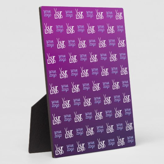 ロゴ | アップロードされた画像またはビジネスロゴ×2 フォトプラーク (側面)