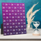 ロゴ | アップロードされた画像またはビジネスロゴ×2 フォトプラーク (側面)