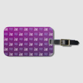 ロゴ | アップロードされた画像またはビジネスロゴ×2 ラゲッジタグ (正面横)