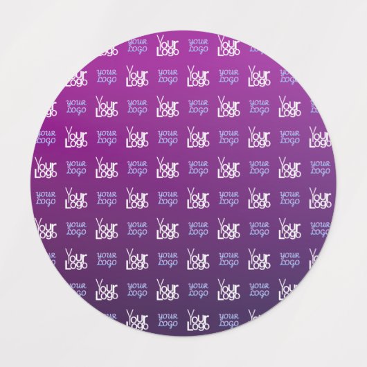 ロゴ | アップロードされた画像またはビジネスロゴ×2 ラベル (デザイン1)