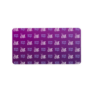 ロゴ アップロードされた画像またはビジネスロゴ×2 ラベル